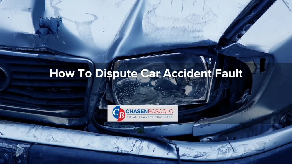 How To Dispute Car Accident Fault