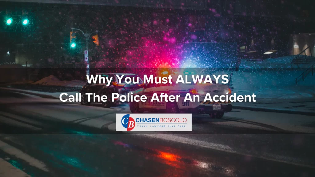 Why You Must ALWAYS Call The Police After An Accident
