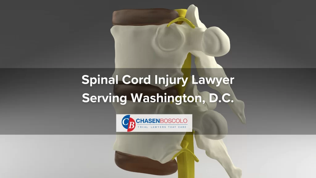 Spinal Cord Injury Lawyer Serving Washington, D.C
